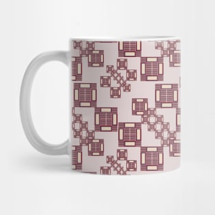 Square Shape Seamless Pattern Mug